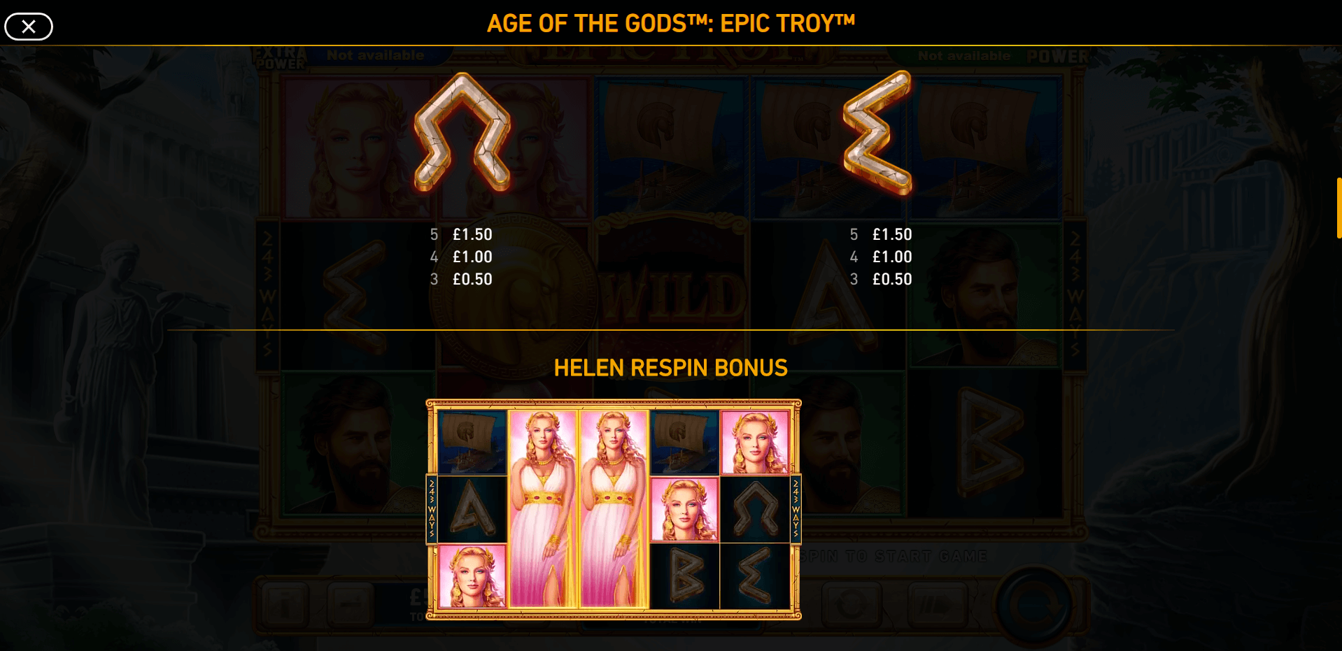 Age of the gods epic troy rtp 2